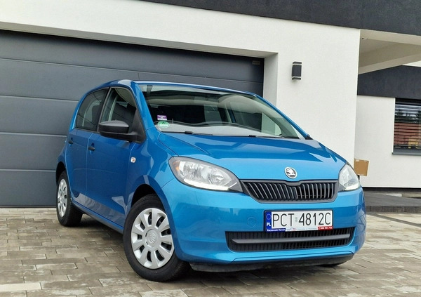 Skoda Citigo cena 32700 przebieg: 71020, rok produkcji 2017 z Urzędów małe 352